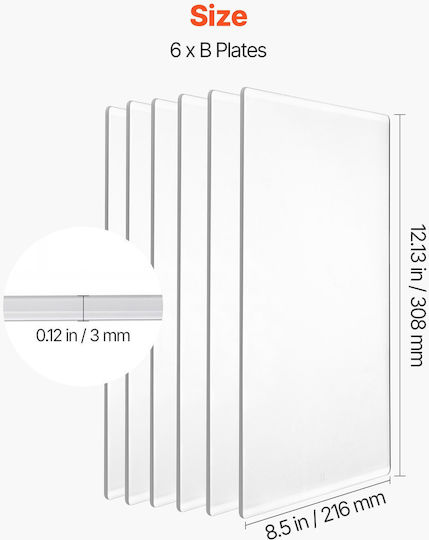 Vevor Handwerkzeuge Schnittfläche Set 6 Stück