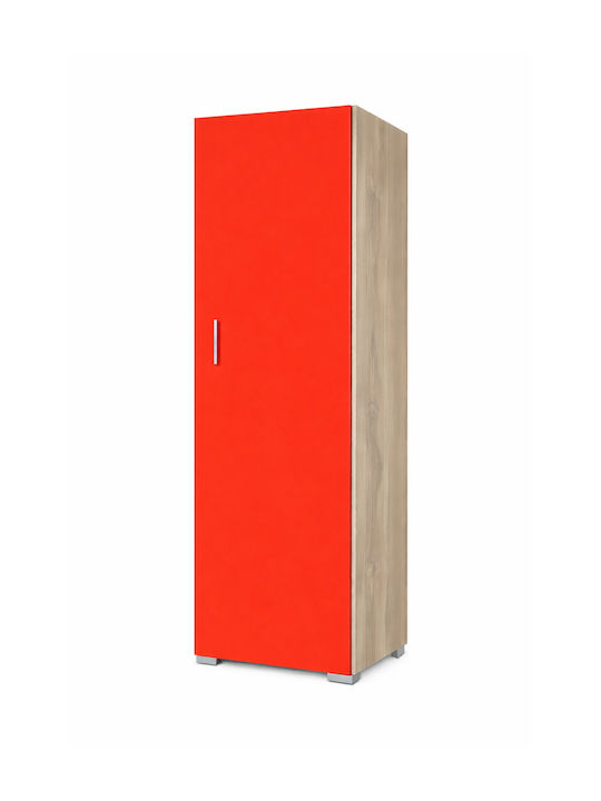 G1 Eine Tür Schrank Oak-Red 48x50x180cm