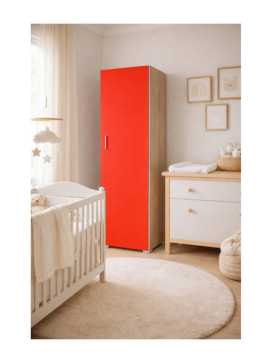 G1 Eine Tür Schrank Oak-Red 48x50x180cm