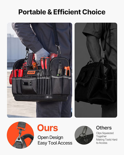 Vevor Over the Shoulder Open Top Waterproof Bag