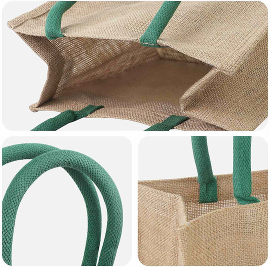 vidaxl Plastiktüten Großhandel 5 Stück Natürliche Grüne 26 x 22 x 14 cm
