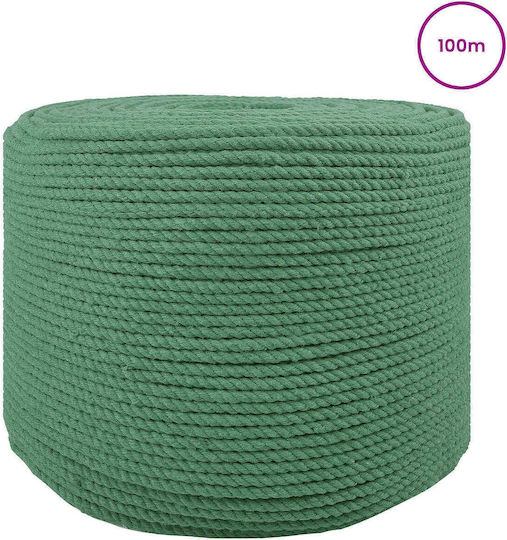 vidaXL Seil Mit Durchmesser 6mm Und Länge 100m Grüne