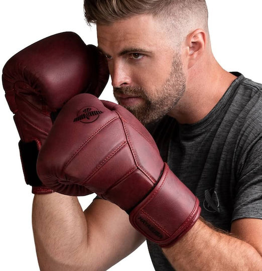 Hayabusa Kanpeki Lx Boxing Gloves Leather Competition Red
