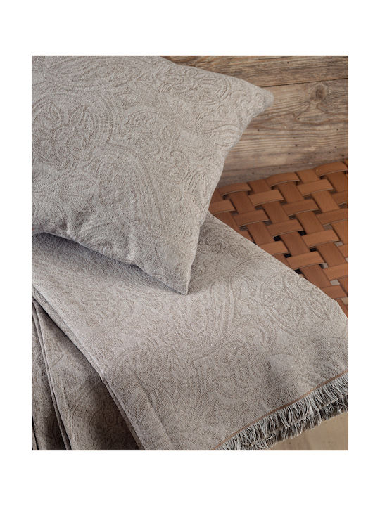 Rythmos Față De Pernă Ivy Din 100% Bumbac Bej 40x40cm