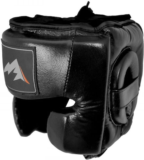 Olympus Sport Boxhelm Erwachsene Volles Gesicht Leder Schwarz