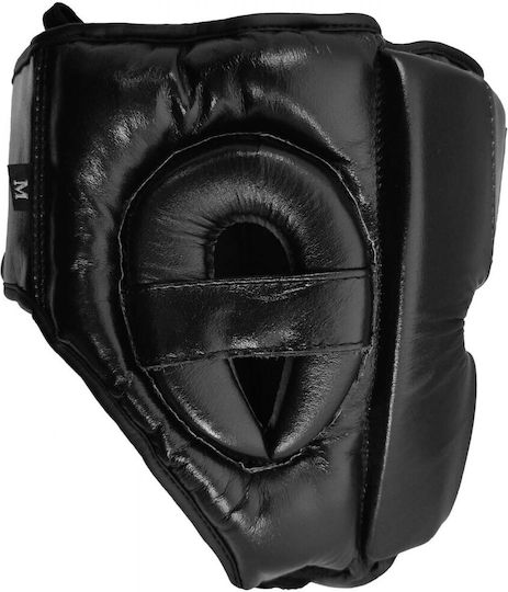 Olympus Sport Boxhelm Erwachsene Volles Gesicht Leder Schwarz