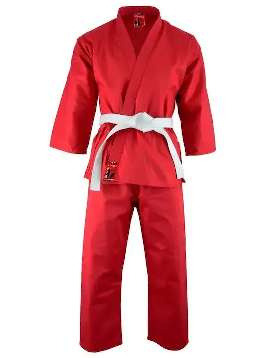 Olympus 154010.120cm.Rote Männer Kampfsportuniform Karate