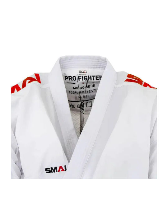 SMAI Männliche Karate-Kampfsportuniform Rot