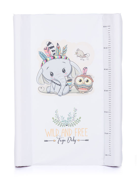 Tega Baby Hard Changing Pad Elephant White 50x70cm