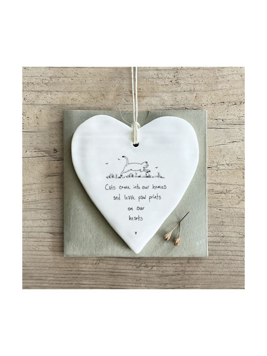 Synchronia Handmade Wall Decor Made of Ceramic Material 10x9cm