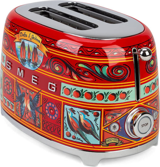 Smeg Toaster 2 Slots 950W Multicolour