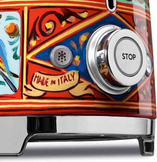 Smeg Toaster 2 Slots 950W Multicolour