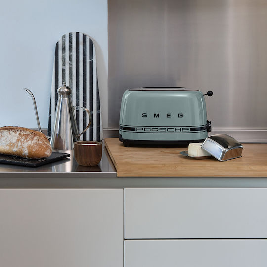 Smeg Тостер Двуместен 950W Зелен