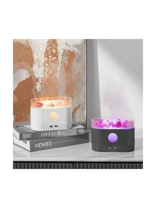 Salzlampe Aroma Diffuser mit Salzsteinen & Farbwechselbeleuchtung