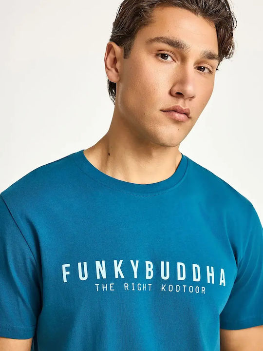 T-Shirt Petrol FBM013-011-04-Ocean-Depth