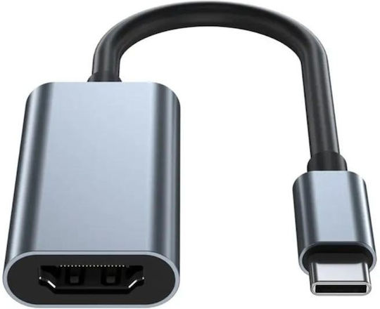 ATC 06.005.0114 USB-C Männlich Zu HDMI Weiblich Konverter Silber