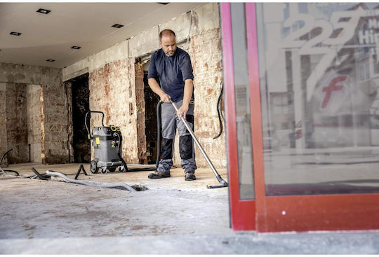 Karcher NT 50/1 Tact Te M Σκούπα Υγρών / Στερεών 1380W με Πλαστικό Κάδο 50lt