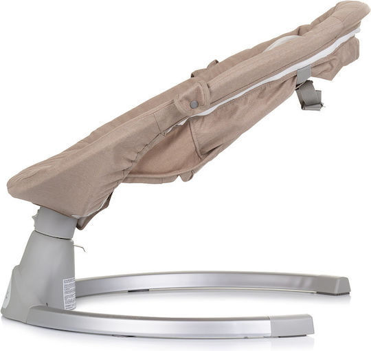 Chipolino Electric Relax Bebeluș Balansoar 2 în 1 Macadamia pentru Copil până la 9kg