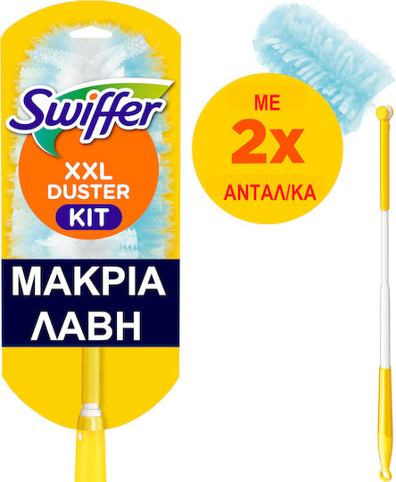 Swiffer Duster Pană Pentru Curățarea Prafului cu Mâner și Rezerve