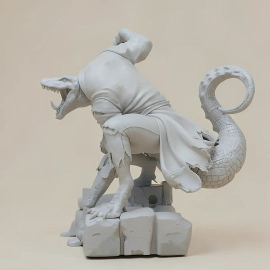 Небоядисана 3D Фигура Lizard V2 Spider Man 3D Печат Фигурка Боядисване DIY Подарък Цветове 15,2 см 1:12