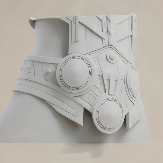 Unpainted 3D Figure Cosplay Jane Foster Lady Thor Armor Painting DIY Gift Colors 30 Cm 1:6