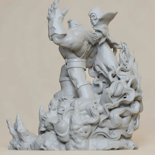 Unpainted 3D Figure Thanos Death Comics Version Ready To Paint DIY Gift Colors 30 Cm 1:6