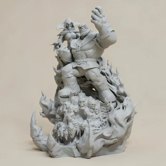 Unpainted 3D Figure Thanos Death Comics Version Ready To Paint DIY Gift Colors 30 Cm 1:6
