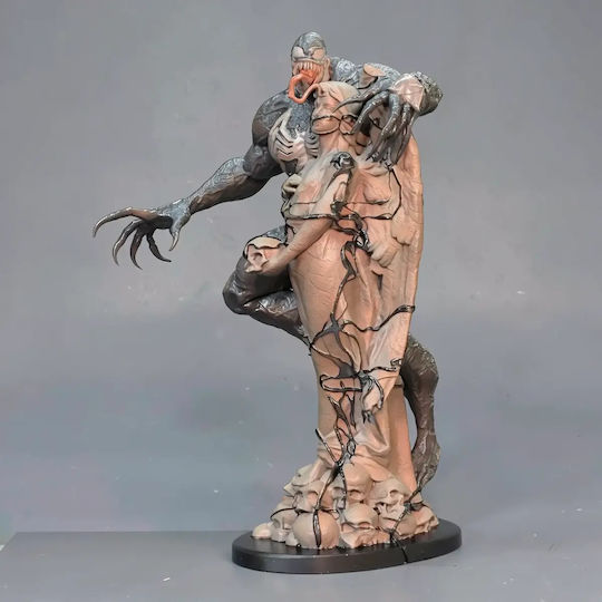 Unpainted 3D Figure Venom Angel Statue 3D Printing Figurine Spiderman Painting DIY Gift Colors 30 Cm 1:6