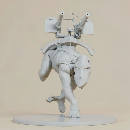Unpainted 3D Figur Pieck Cart Titan Angriff auf Titan Bemalt Diy Geschenk Farben 15,2 Cm 1:12