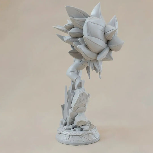 Unpainted 3D Figure Vegeta Ssj3 Daima Chibi Painting Diy Gift Colors 30 Cm 1:6