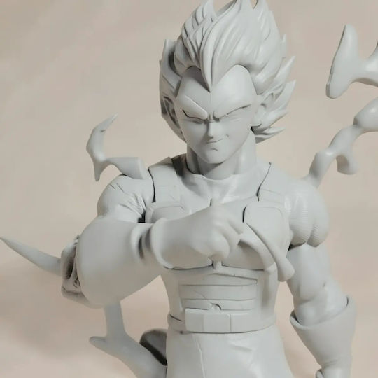 Άβαφη 3d Φιγούρα Vegeta Super Ego Effect Digital Βάψιμο Diy Δώρο Χρώματα 20 Cm 1:8