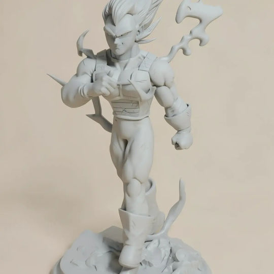 Άβαφη 3d Φιγούρα Vegeta Super Ego Effect Digital Βάψιμο Diy Δώρο Χρώματα 20 Cm 1:8