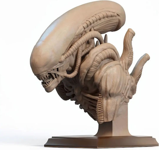 Άβαφη 3d Φιγούρα Alien Couple Bust Βάψιμο Diy Δώρο Χρώματα 30 Cm 1:6