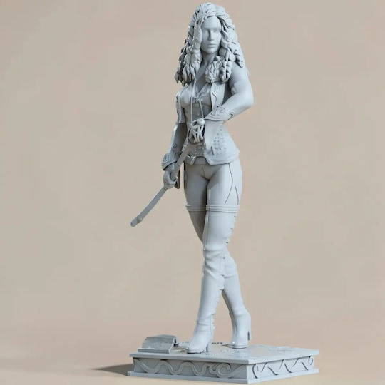 Unpainted 3D Figure Anna Valerious Van Helsing Painting Diy Gift Colors 15.2 Cm 1:12
