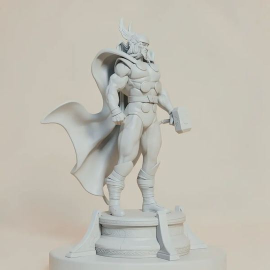 Άβαφη 3d Φιγούρα Thor Comics Musemum Pose Βάψιμο Diy Δώρο Χρώματα 15,2 Cm 1:12
