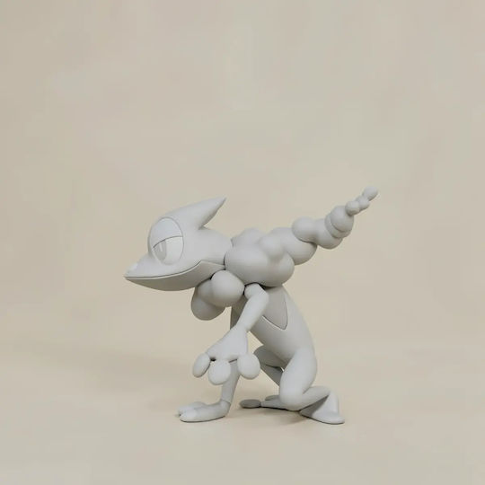 Sammlbare Figur Frogadier Standalone Pokemon Digital Bemalt Diy Geschenk Farben 30 Cm 1:6