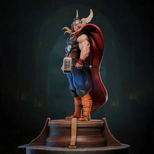 Άβαφη 3d Φιγούρα Thor Comics Musemum Pose Βάψιμο Diy Δώρο Χρώματα 20 Cm 1:8