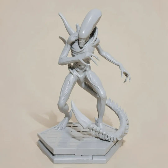 Άβαφη 3d Φιγούρα Xenomorph Alien 3d Βάψιμο Diy Δώρο Χρώματα 30 Cm 1:6