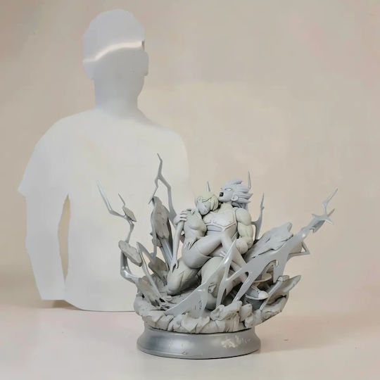 Άβαφη 3D Фигура Vegeta Bulma Death Digital Боядисване DIY Подарък Цветове 20 см 1:8