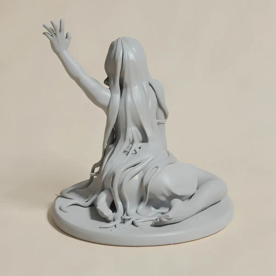 Άβαφη 3D Фигура Ghost Girl Хелоуин Боядисване DIY Подарък Цветове 15,2 см 1:12