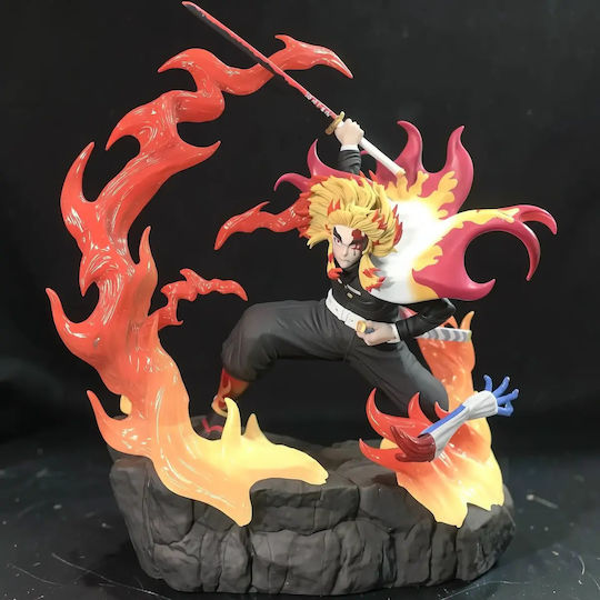 Unbemalte 3d Figur Rengoku Aus Dämonenjägerin Bemalen Diy Geschenk Farben 15,2 Cm 1:12