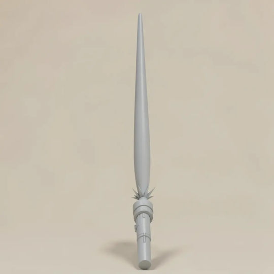 Unpainted 3D Figure Cosplay Gundam Sword Painting DIY Gift Colors 20 Cm 1:8