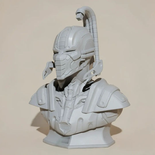 Άβαφη 3D Фигура Mortal Kombat Cyrax Бюст Дигитално Боядисване DIY Подарък Цветове 15,2 см 1:12