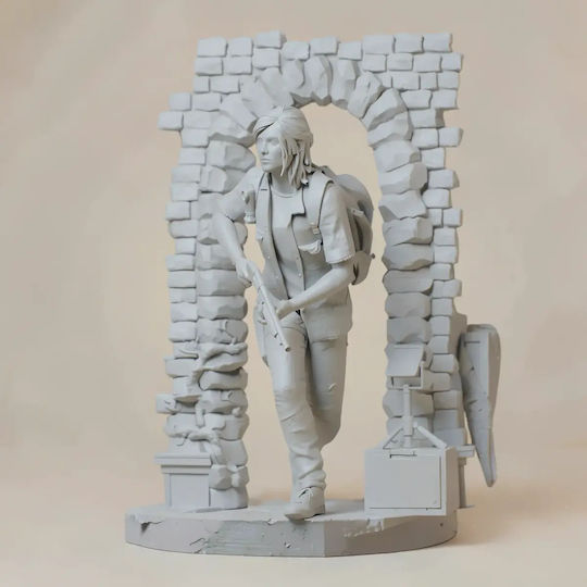 Άβαφη 3D Фигура Ellie Gun Last Us 3D Боядисване DIY Подарък Цветове 20 см 1:8