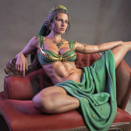 Άβαφη 3d Фигура Jasmine Naomi Scott От Disney Боядисване Diy Подарък Цветове 30 См 1:6