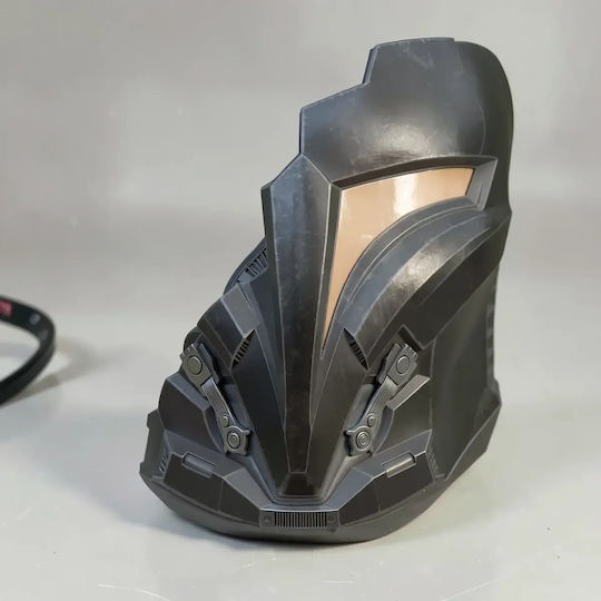 Unpainted 3D Figure Cosplay Arcann Mask Star Wars Old Republic Painting DIY Gift Colors 30 Cm 1:6