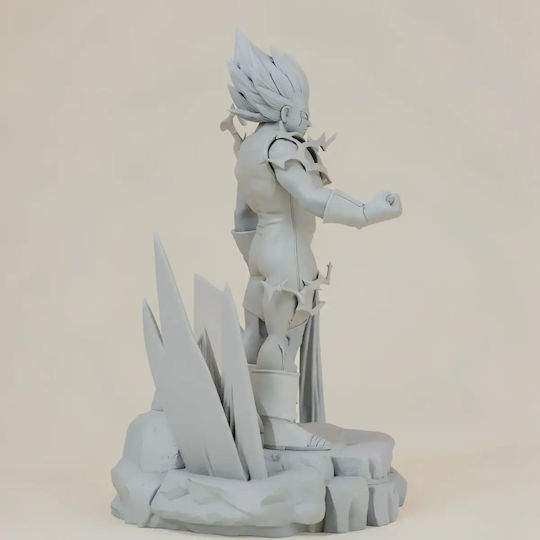 Небоядисана 3D Фигура Majin Vegeta Injury 3D Боядисване DIY Подарък Цветове 20 см 1:8