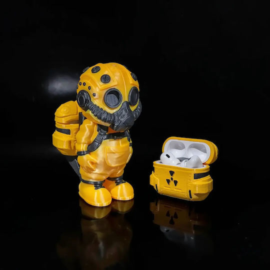 Άβαφη 3d Sammelbare Figur Basic Hazmat Suit Airpod Case Holder Basis Diy Δώρο Χρώματα 30 Cm 1:6