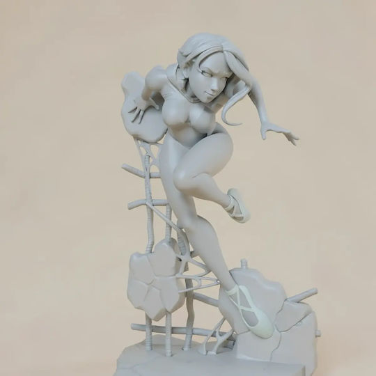 Unpainted 3D Figure Spider Gwen V3 Painting DIY Gift Colors 15.2 Cm 1:12
