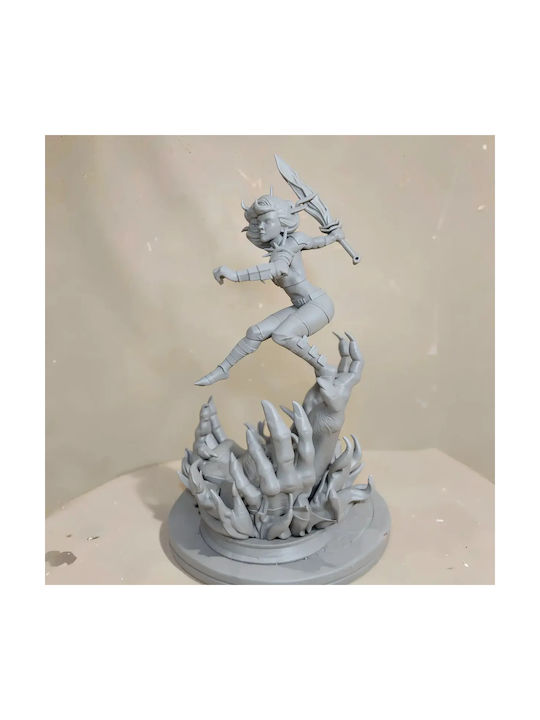 Άβαφη 3d Φιγούρα Magik Pose 2 From X Men Βάψιμο Diy Δώρο Χρώματα 20 Cm 1:8